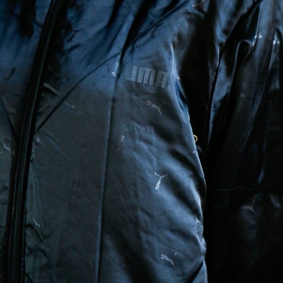 90 Puma Vintage Reversible Neon Orange NylonJacket - Picture 7 of 8